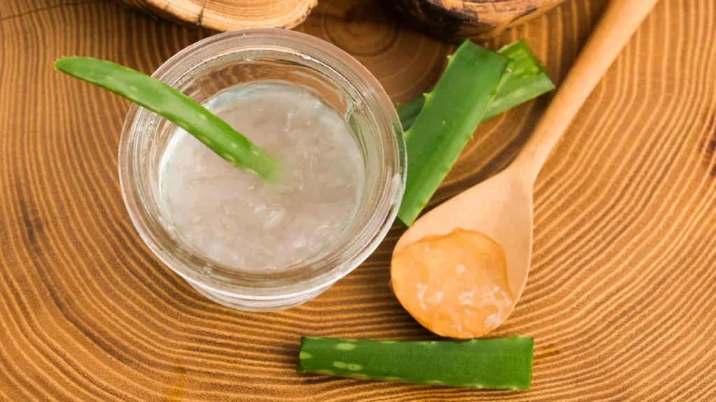 Aloe Vera is good for skin. 