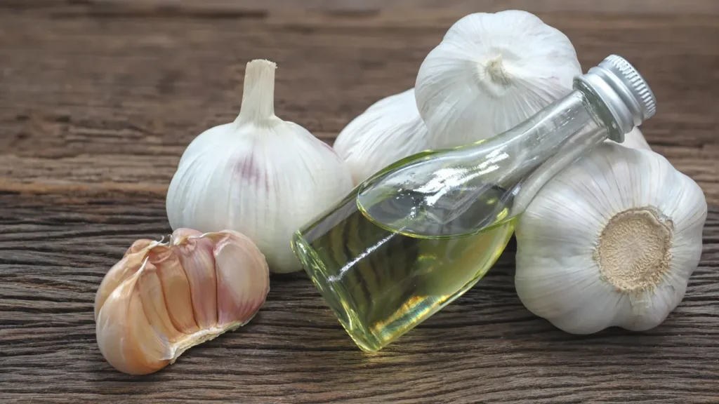 Garlic extract. 