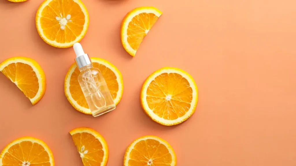 Vitamin C serum. 